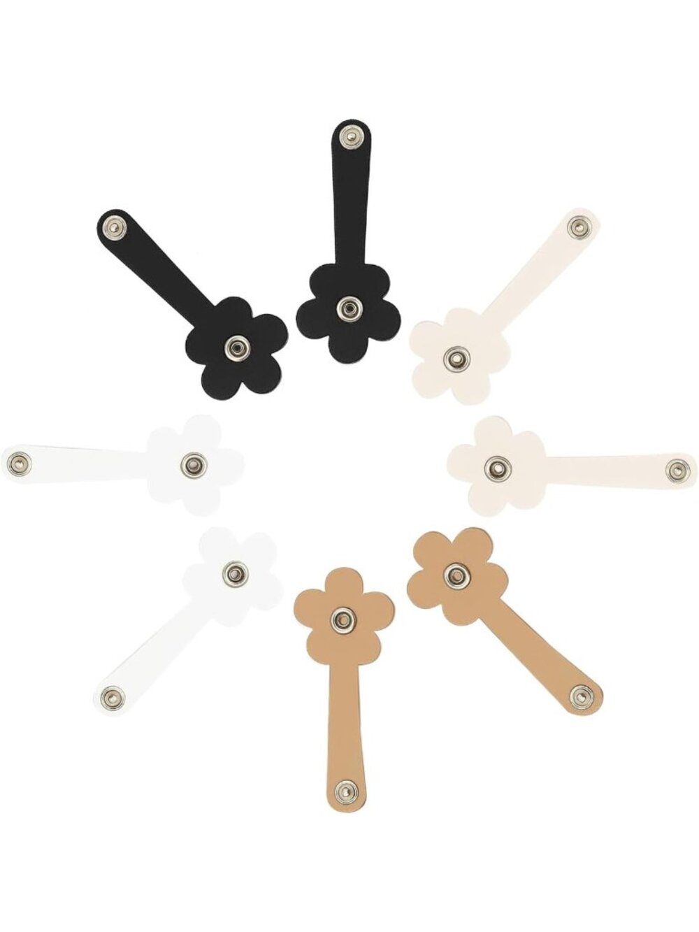 Adjustable Bra Clips for Straps – Racerback Strap Holders, 2/6/8 Pack Set
